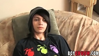Stunning Young Man Pleasures Himself During A Sexual Conversation
