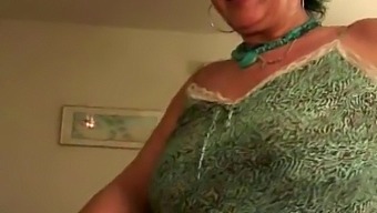 Amateur Granny'S First Facial Experience
