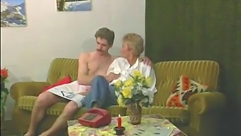 Mature Woman With Stockings Enjoys Anal Sex