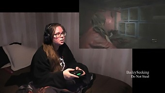 Watch A Gamer Strip Down In Resident Evil 2 Playthrough Part 3