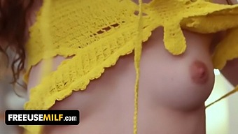 Old/Young (18+) Threesome With Step Mom Barbie And Step Daughter In Hd Porn