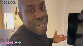 The Entire Video Features A Supportive Husband Introducing His Wife Oletsha To The World Of Cuckolding