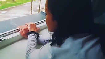 Intense Sex By The Window With A Facial Finish